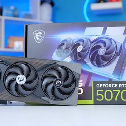 RTX 5070TI MSI Gaming Trio OC 16gb Like New GeForce Nvidia RTX5070ti - No lowball - No trades