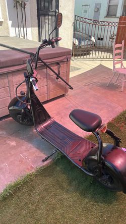 MotoTec Fat Tire 60V Electric Scooter – Sabvoton Upgraded