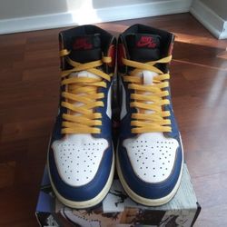 Nike Air Jordan I 1 “Union Blue” Sz 9.5
