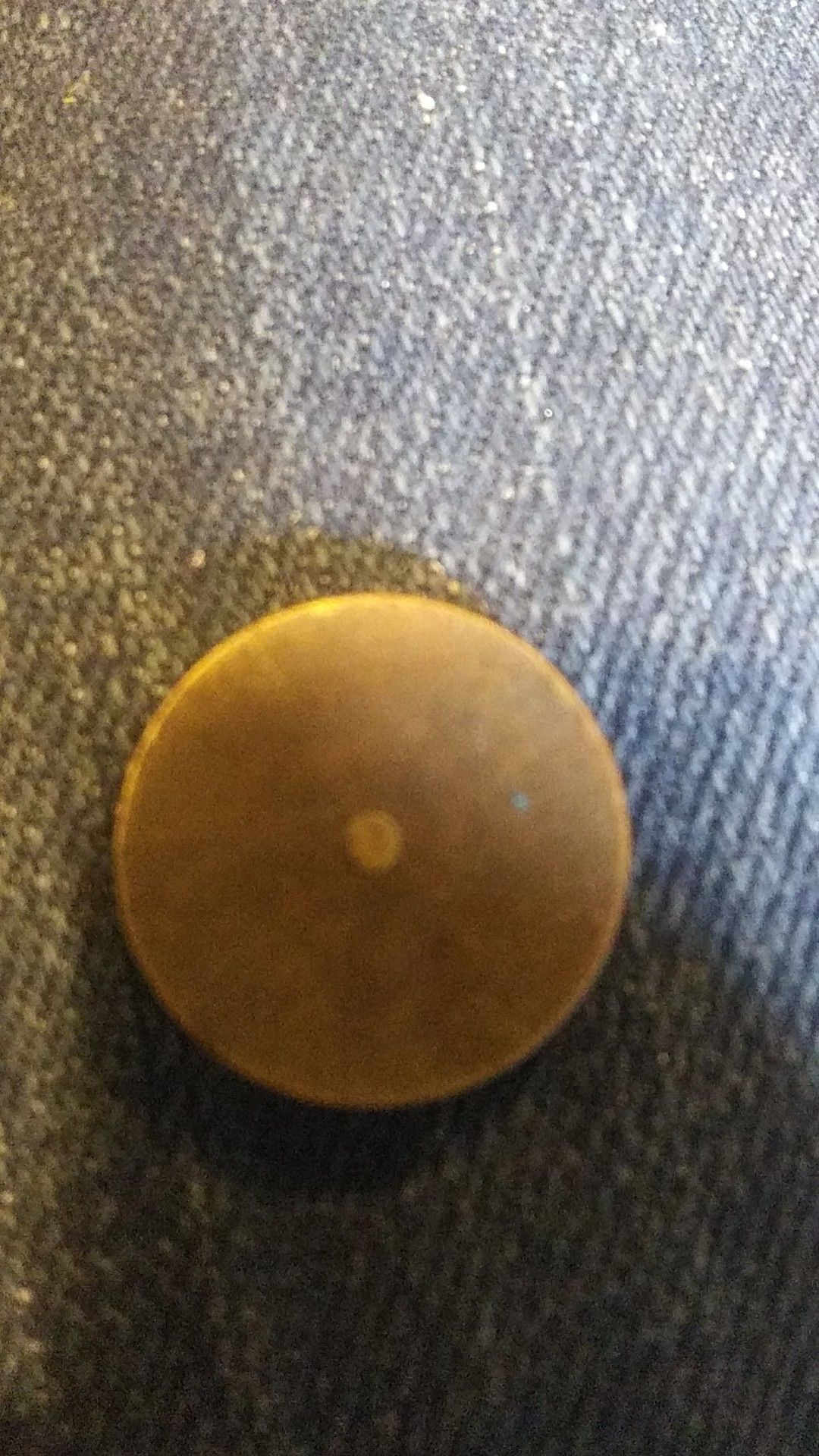 A vintage worry coin