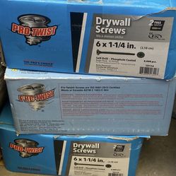 3 Cajas De Tornillos 