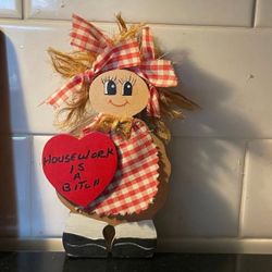 Funny Vintage Wood Decor 