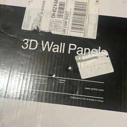 3D White Wall Panels 