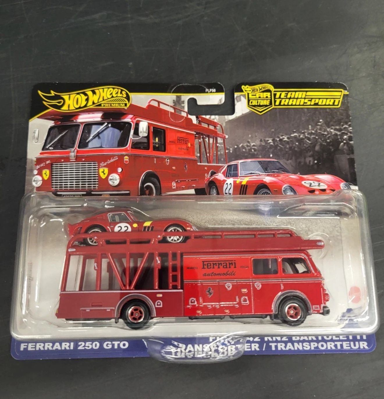 Hot Wheels Ferrari 250 GTO Team Transport