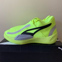 PUMA Rise Nitro Lime Squeeze Harbor Mist Size 11 Men’s