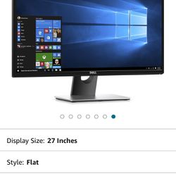 Dell Monitor 27 Inch Se2717H/Hx