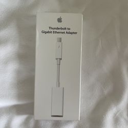 Apple Thunderbolt To Gigabit Ethernet Adapter