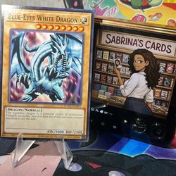 Blue-Eyes White Dragon Yu-Gi-Oh Card