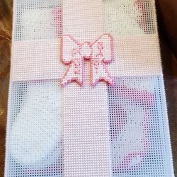 Handmade Crochet Baby Blanket Gift Set With Gift Box 