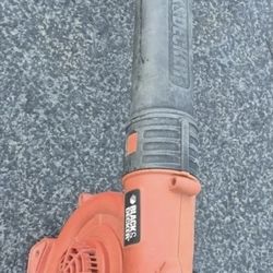 Black and Decker NS118 Cordless 18V Handheld Leaf Blower Tool Only Tested