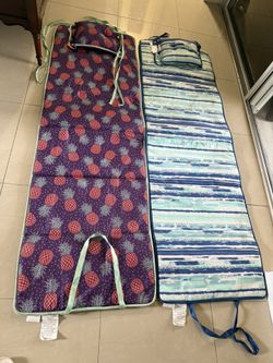 2 Blissful Living Chaise Lounge Cushions