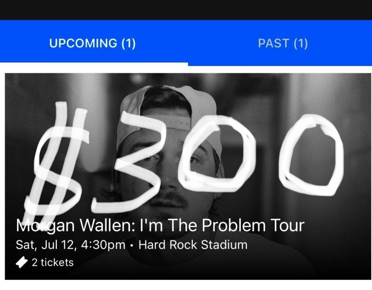 Morgan Wallen Tickets
