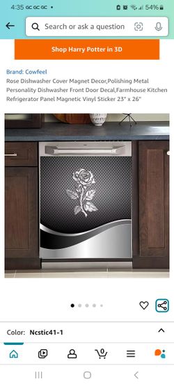 Dishwasher Cover Magnet