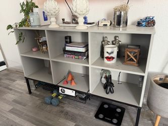 six cubbie shelving unit!! $90 OBO