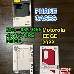 📱 Brand New Motorola Edge 2022 Phone Cases 🔥 