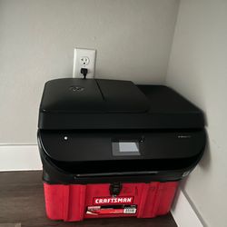 Black HP Office Jet 5255 Printer