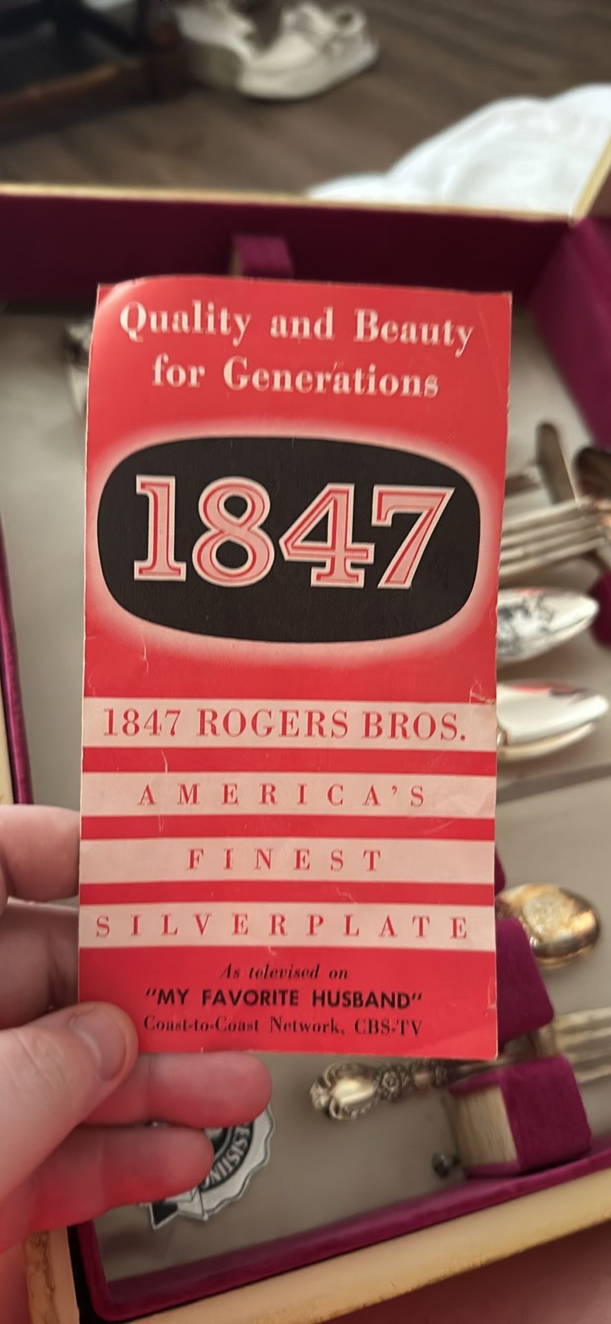 Vintage 1847 Rogers Bros Silverware Set