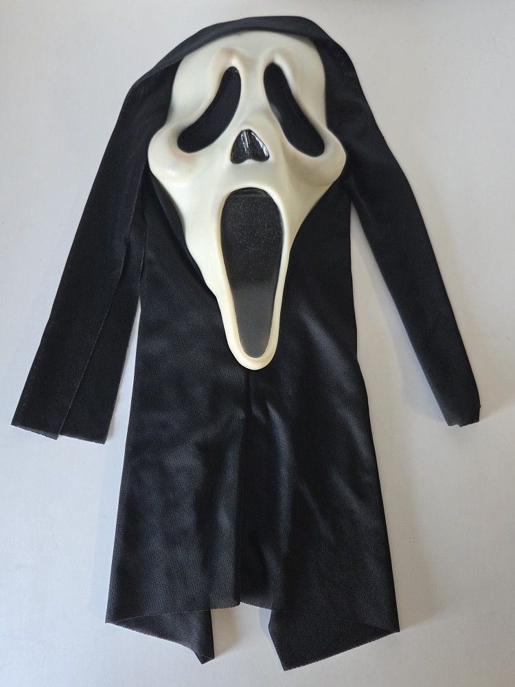 Vintage 90s Scream Ghostface Mask Glow In The Dark Easter Unlimited Inc.
