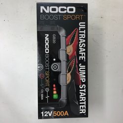 NOCO Boost Sport GB20 Jump Starter 12V 500A