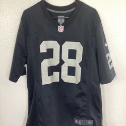 Nike NFL Josh Jacobs Oakland Raiders Jersey Sz Medium 