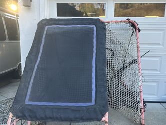Ottoman & Lacrosse Rebounder And Net FREE pick Up 92075
