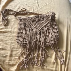 Bohemian Knitted Purse