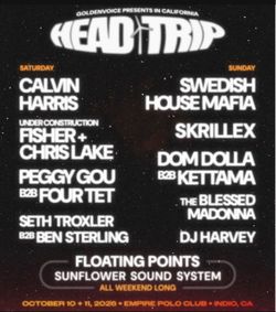 Selling 1 GA $500 headtrip wristband