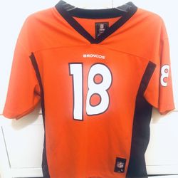 Peyton Manning Denver Broncos Youth Size Large Jersey 14/16