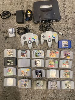 Nintendo 64 N64 game bundle
