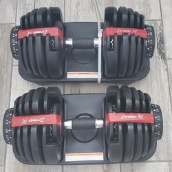 Brand New Adjustable Dumbbells 5 To 52.5 pounds 