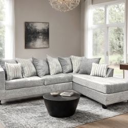 410 Sectional Gray 💗❤️😍🔥💗