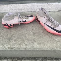 Pink nike Alr zoom materials