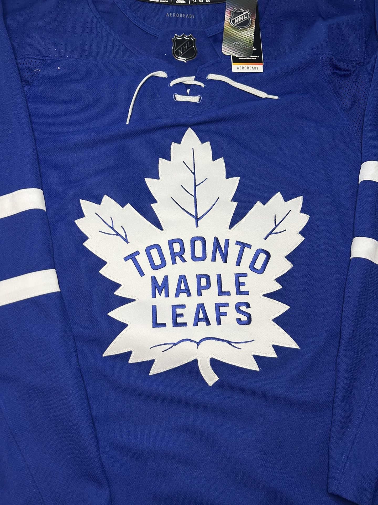Toronto Maple Leafs Adidas Authentic NHL Hockey Jersey Size 54 XL