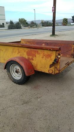 Old trailer