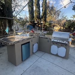 Bbq Island L Shape 9x9ft