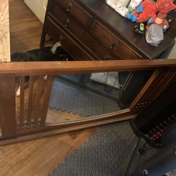 MIRROR FOR DRESSER & BED FRAME