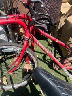 Univega Range Rover 18 Vintage 1980 Red 27in Cruiser Bike Rear Rack Bottle Cage