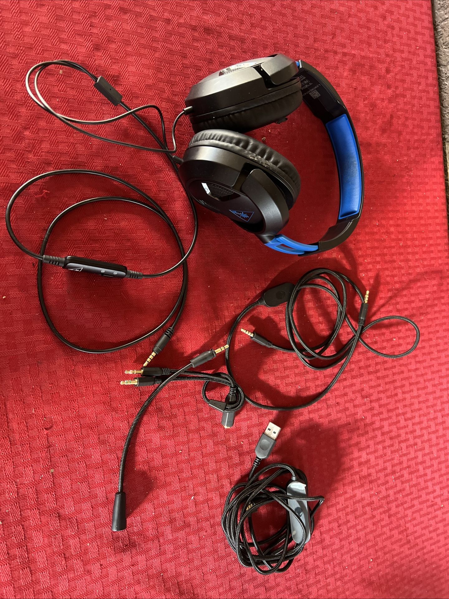 Turtle Beach Ear Force Recon 50P Stereo Gaming headset - Black/Blue - FREE SHIP!