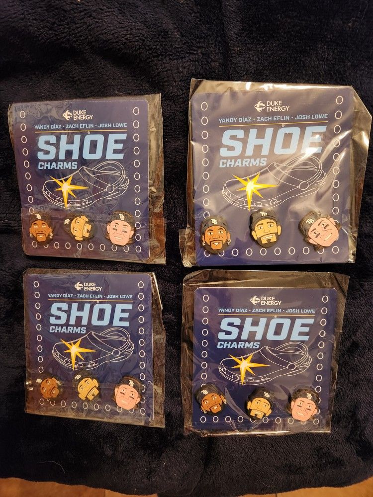 Tampa Bay Rays Shoe Charms