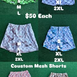 Coustom Mesh Shorts
