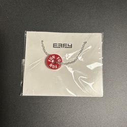 EFFY Carnival Cruise Red Charm Necklace New