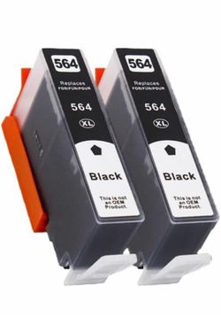 Replacement Ink Cartridge 564XL Black for Photosmart B8550 C6380 B110 6(contact info removed) 4620