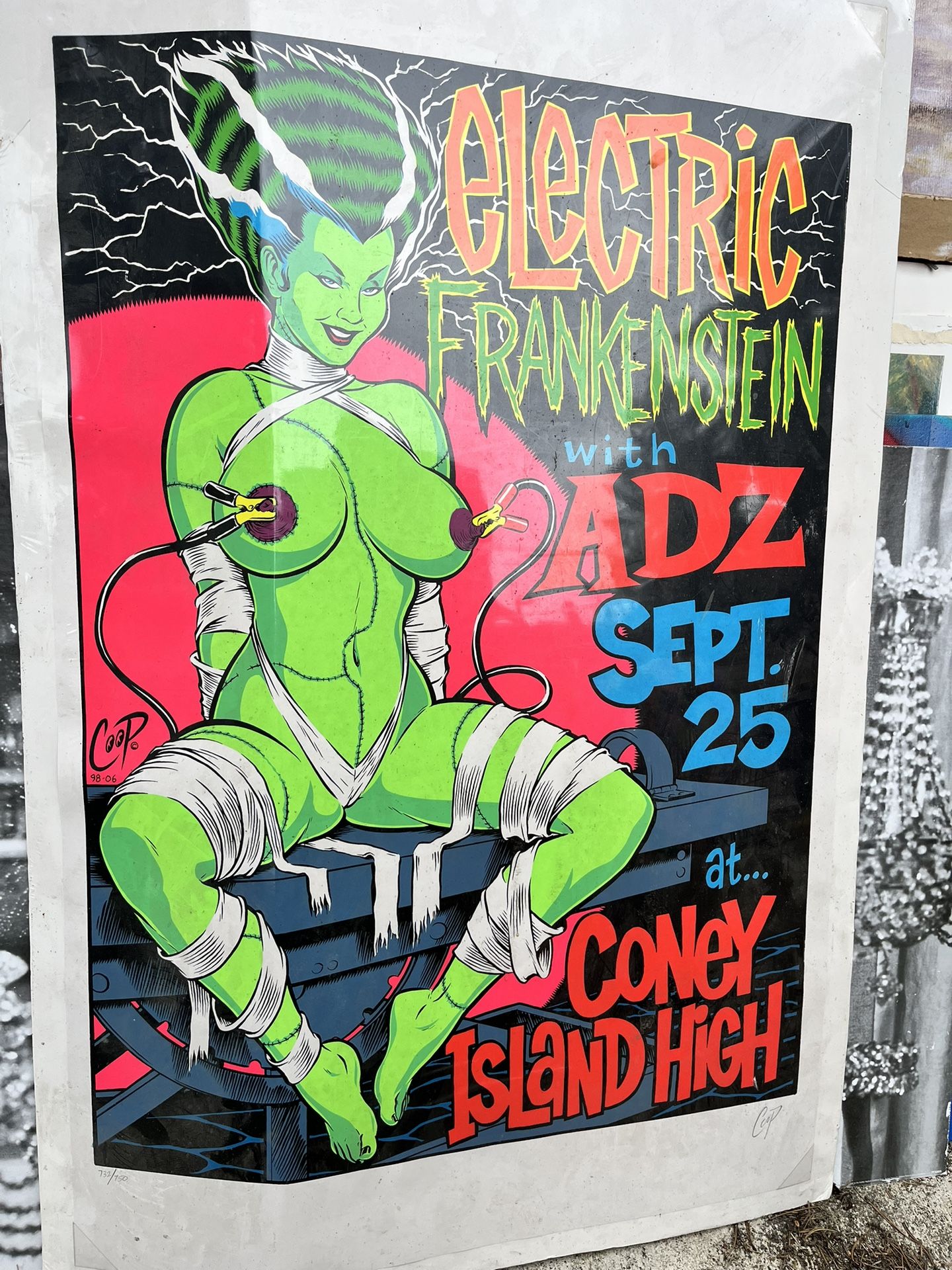 Electric Frankenstein Copy 735/750