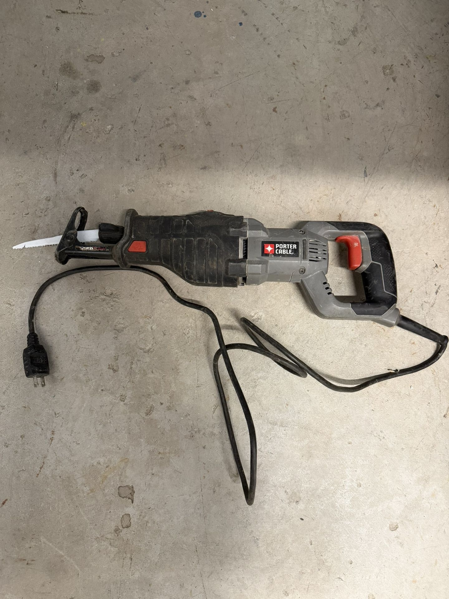 Porter Cable TigerSaw 8.5 amps Corded Brushed Orbital Reciprocating Saw Tool