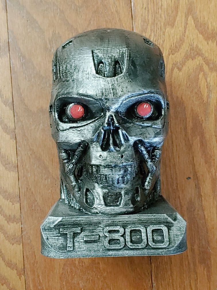 T800 Terminator 3d printed and hand painted