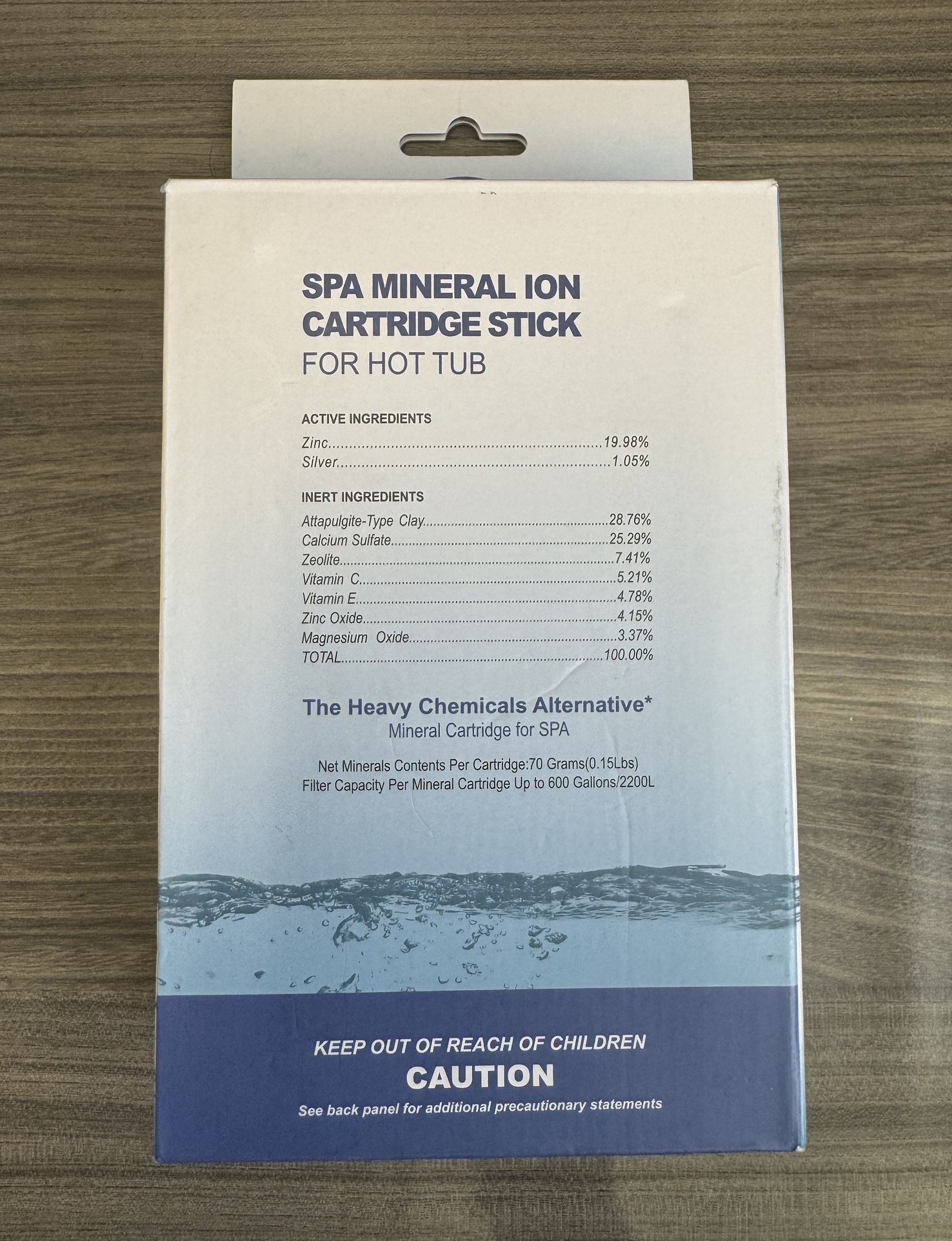 Spa in-Filter Mineral Sticks, Hotspring Hotub Spa Mineral Ion Cartridge Sticks for Hot Tub, Swimming Pool, Fish Pond Filter, Brings Fresh and Crystal