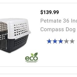 36” Pet mate Dog Kennel
