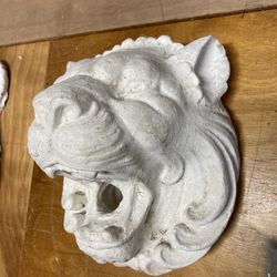 Concrete Lions Head 