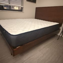 Queen Size Bed Frame And Mattress 