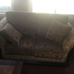 Sofa, Loveseat, End Table